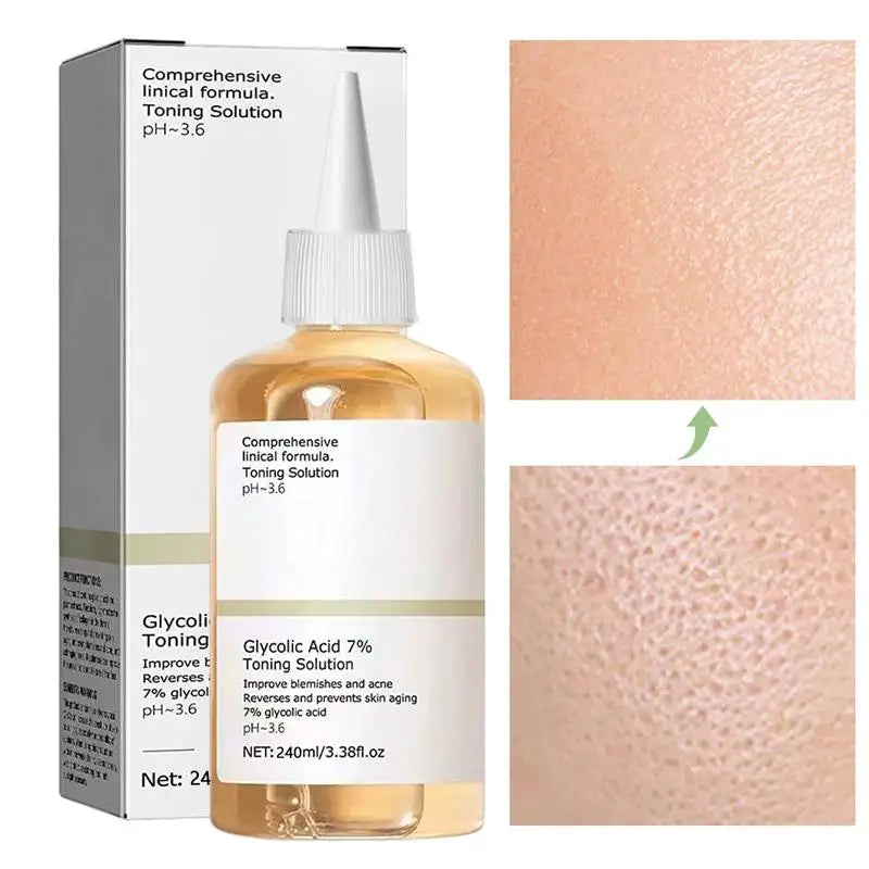 Glycolic Acid 7% Toning Solution – Clear Skin & Acne Mark Corrector