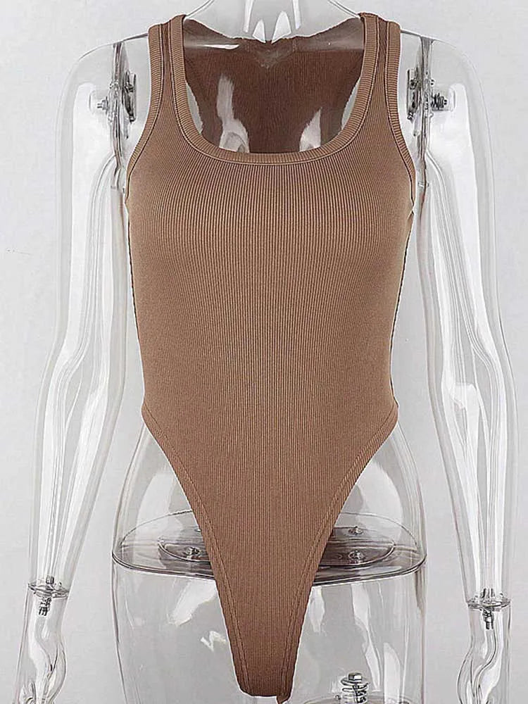 Sleek & Sexy Knit Bodysuit for Confident Summer Nights – Dozw Summer '24 Edition