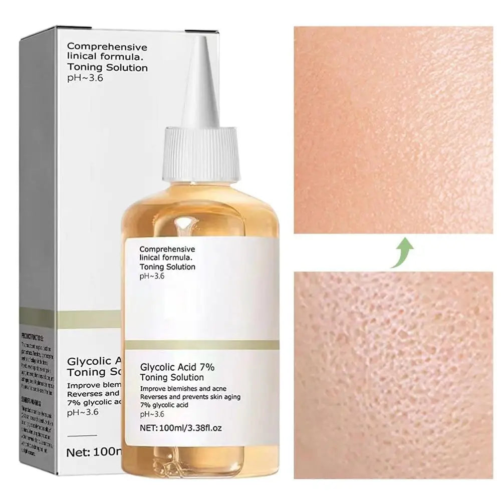 Glycolic Acid 7% Toning Solution – Clear Skin & Acne Mark Corrector