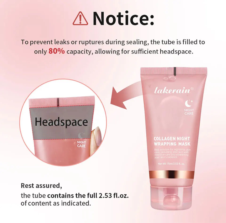 Lakerain Collagen Jelly Night Mask – Hydrating & Firming Peel-Off Treatment