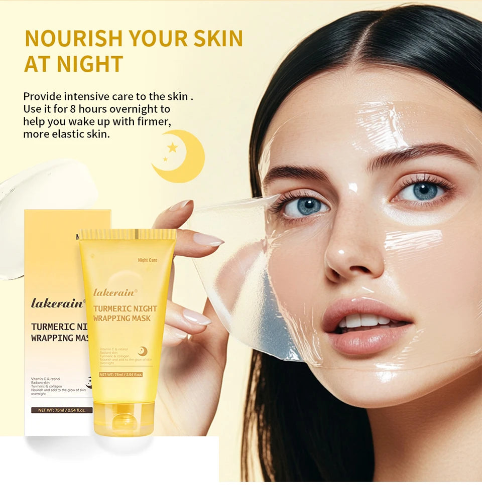 Lakerain Collagen Jelly Night Mask – Hydrating & Firming Peel-Off Treatment