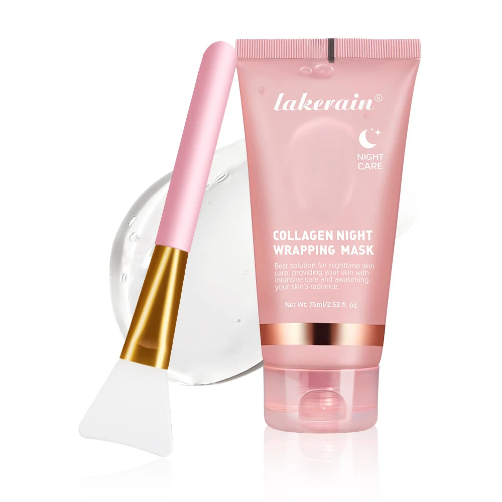 Lakerain Collagen Jelly Night Mask – Hydrating & Firming Peel-Off Treatment