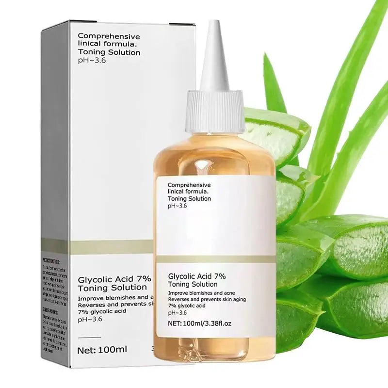 Glycolic Acid 7% Toning Solution – Clear Skin & Acne Mark Corrector