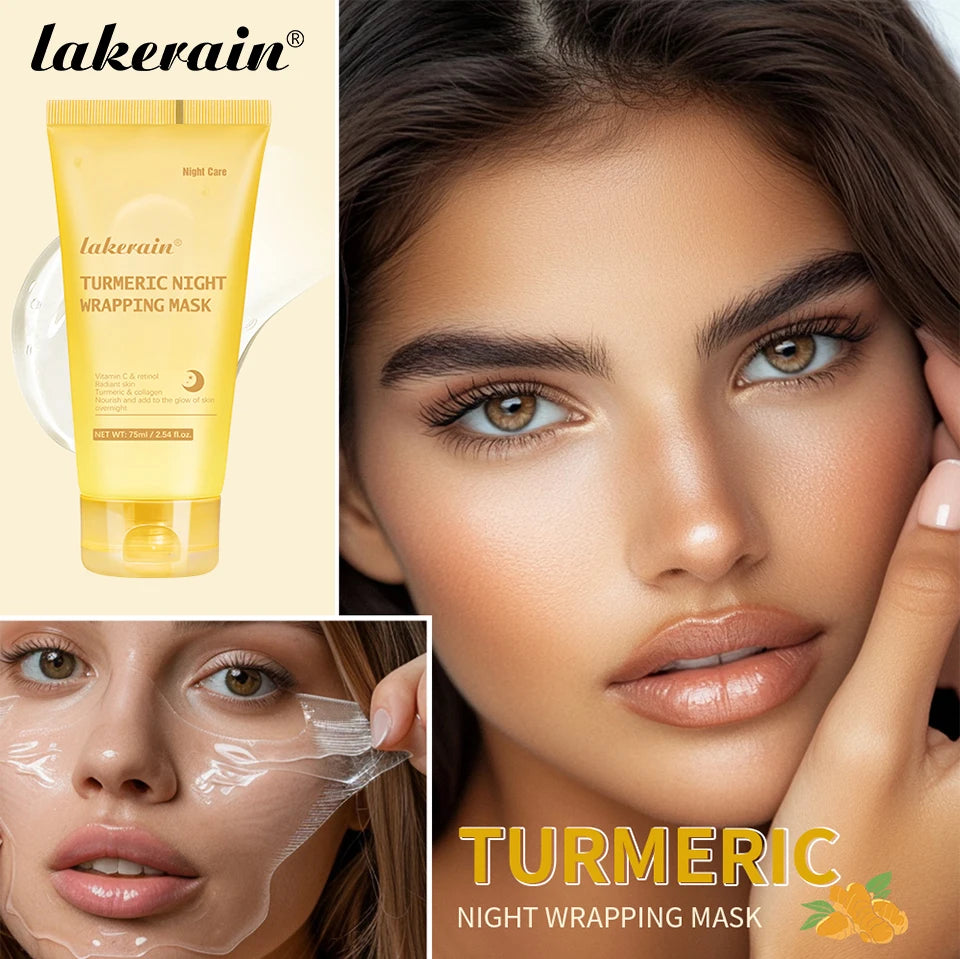 Lakerain Collagen Jelly Night Mask – Hydrating & Firming Peel-Off Treatment