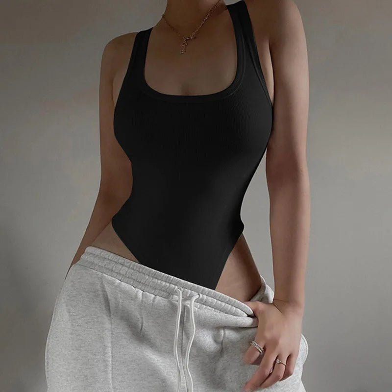 Sleek & Sexy Knit Bodysuit for Confident Summer Nights – Dozw Summer '24 Edition