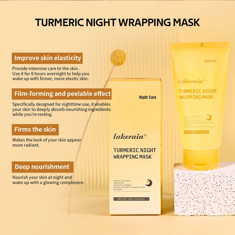 Lakerain Collagen Jelly Night Mask – Hydrating & Firming Peel-Off Treatment